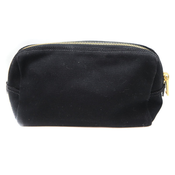 Prada Black Pouch Canapa Canvas - Picture 1 of 6